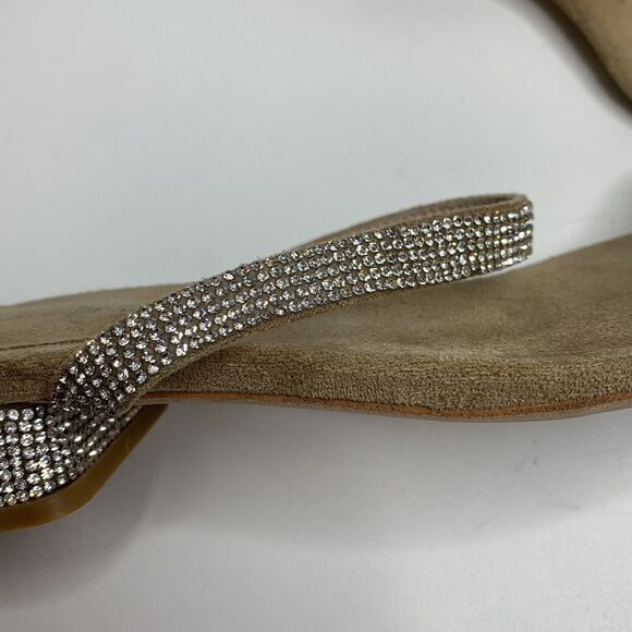 Jeffrey Campbell MADELIA Rhinestone Slip on Sandals - Picture 4 of 10